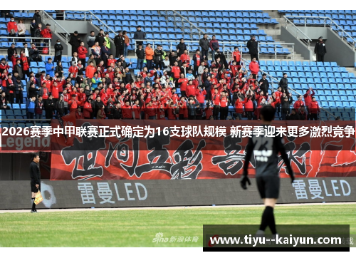2026赛季中甲联赛正式确定为16支球队规模 新赛季迎来更多激烈竞争 2026赛季中甲联赛正式确定为16支球队规模 新赛季迎来更多激烈竞争